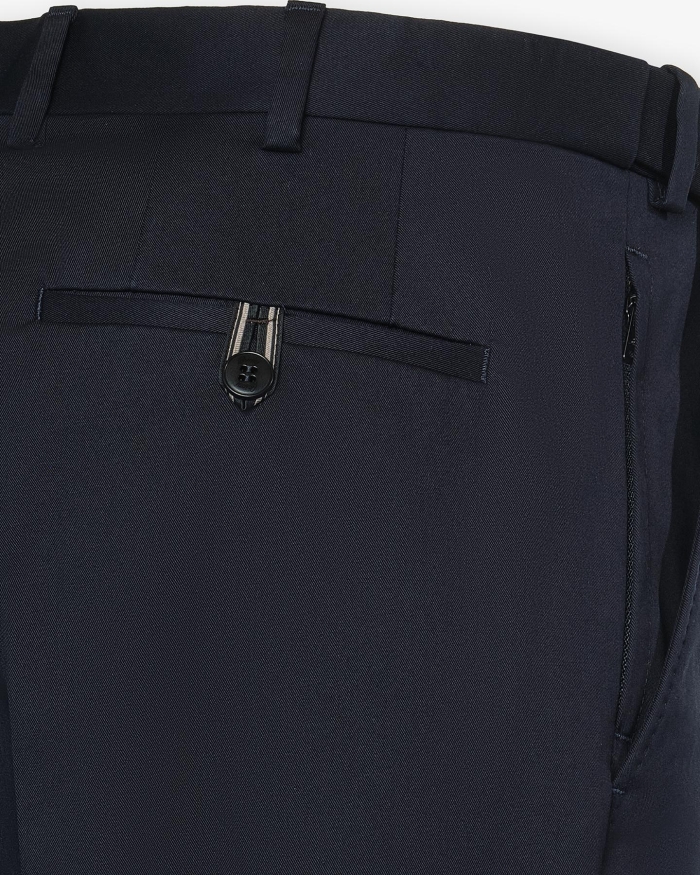 BRIONI Brioni - Trousers cotton stretch - Navy