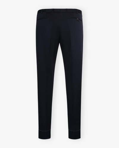 Brioni - Trousers cotton stretch - Navy