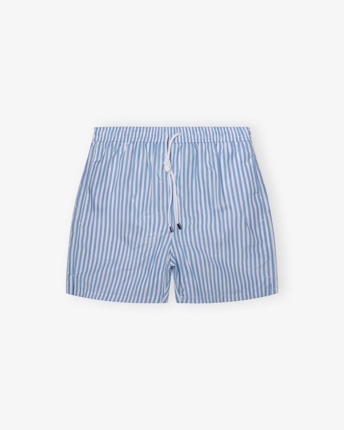 FEDELI Fedeli - Swimtrunk Madeira - L.blue stripes