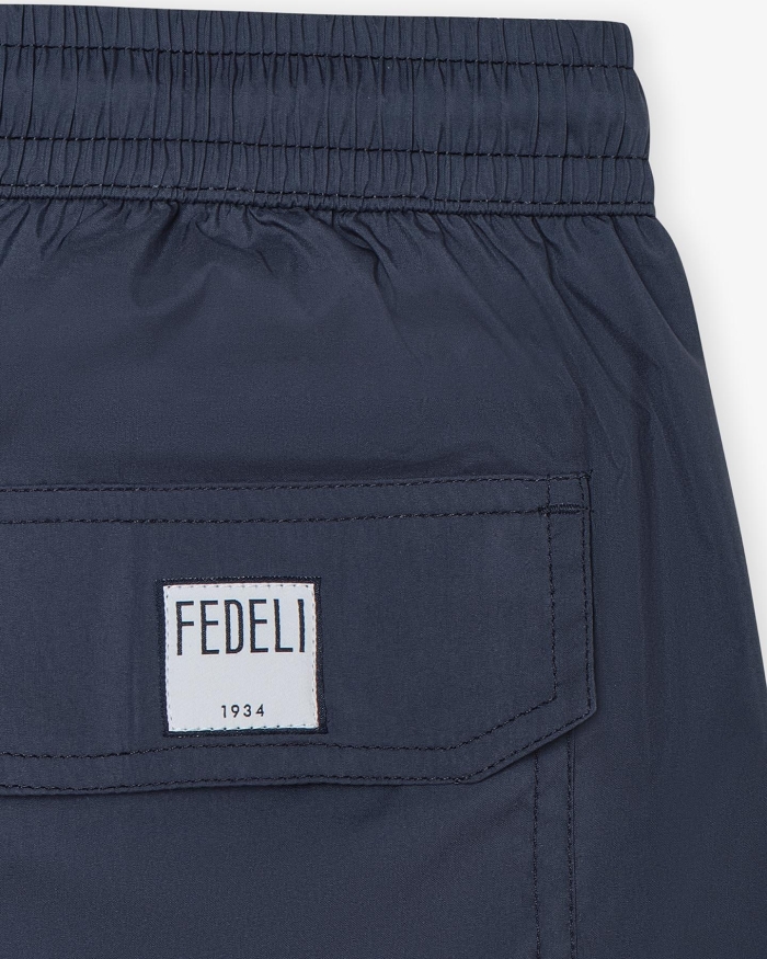 FEDELI Fedeli - Swimtrunk Madeira Airstop - Night blue