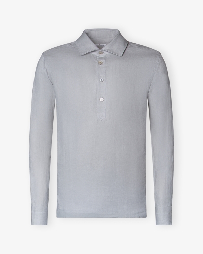 Kiton - Miami linen shirt - Grey