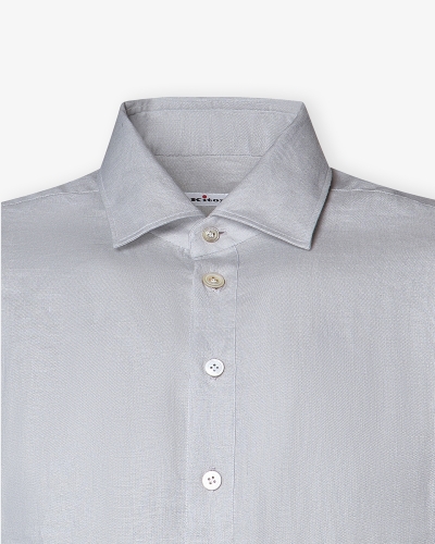 Kiton - Miami linen shirt - Grey