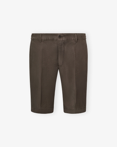 Berwich - Shorts linen - Brown
