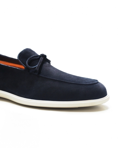 Santoni - Malibu bow - Navy