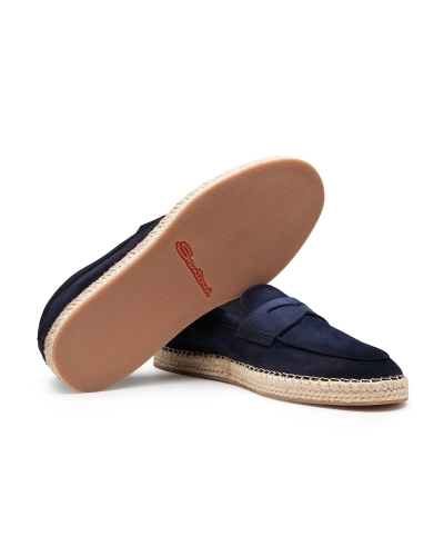 Santoni - Espadrilles Carlo - Navy