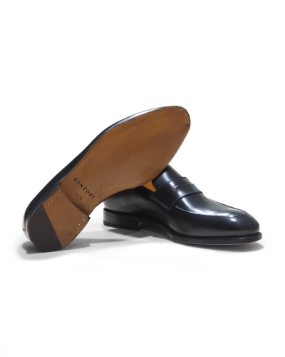 Bontoni - Loafer principe rivolta - Black