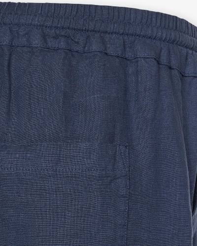 Fedeli - Trousers linen - Navy
