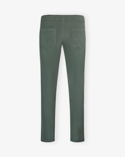 Fedeli - Trousers linen - Olive