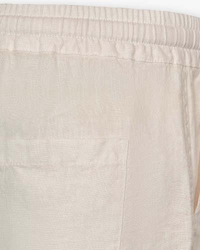 Fedeli - Trousers linen - Sand