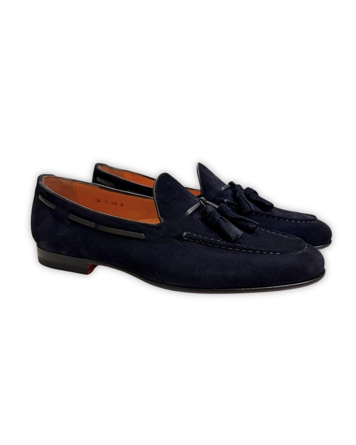 SANTONI Santoni - Tassel loafer - Navy