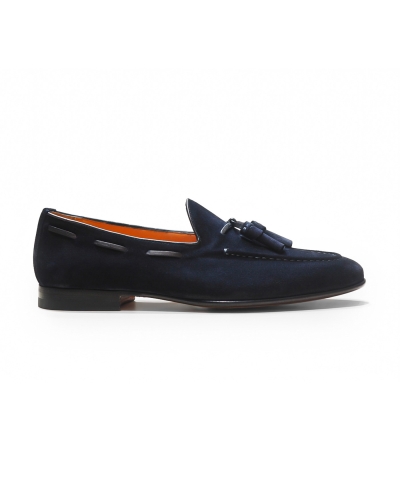 Santoni - Tassel loafer - Navy