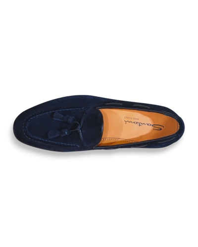 Santoni - Tassel loafer - Navy