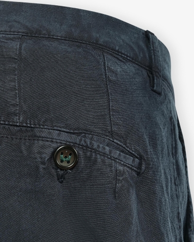 Berwich - Shorts linen - Navy