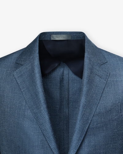 Corneliani - Jacket Sartorial - wool silk linen - Blue