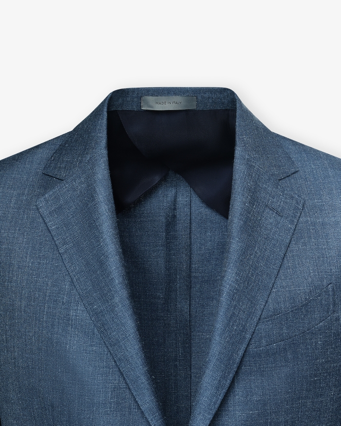 CORNELIANI Corneliani - Jacket Sartorial - wool silk linen - Blue