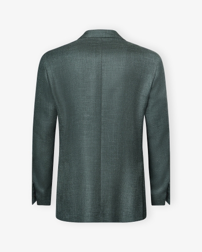 Corneliani - Jacket Sartorial - wool silk linen - Green
