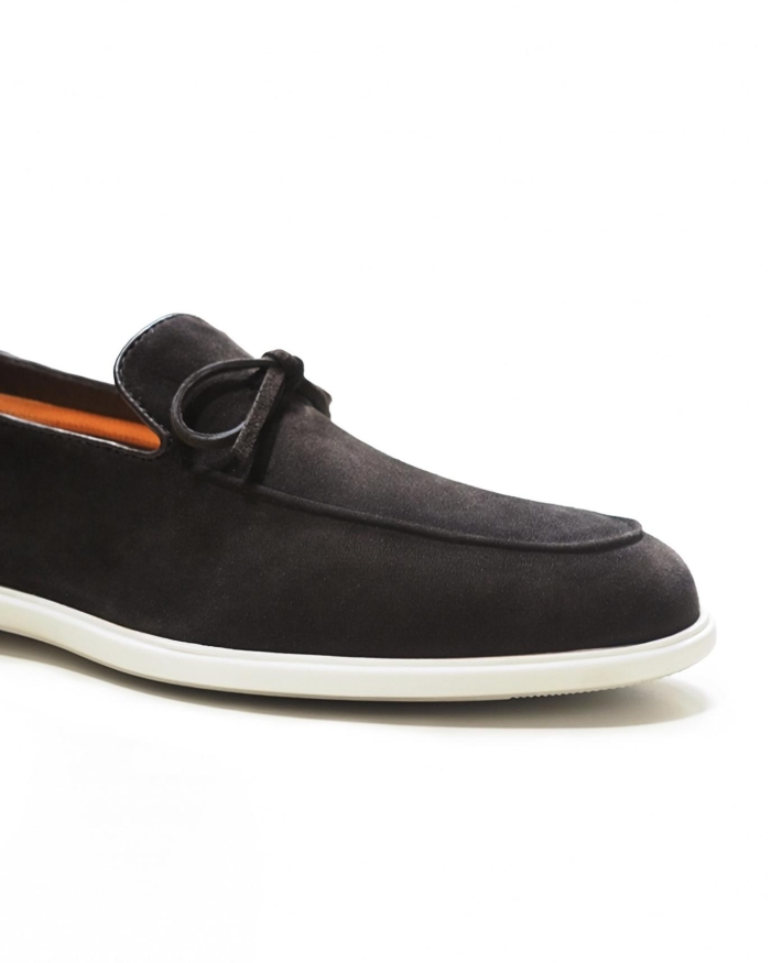 SANTONI Santoni - Malibu loafer bow - Brown
