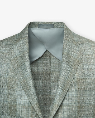Corneliani - Sartorial jacket - Wool silk linen - Olive