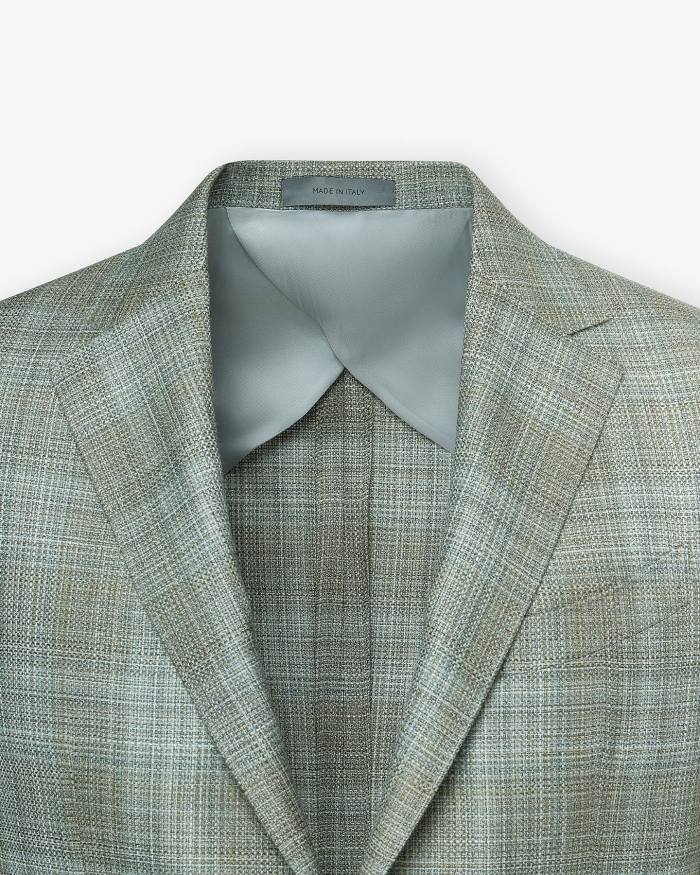 CORNELIANI Corneliani - Sartorial jacket - Wool silk linen - Olive