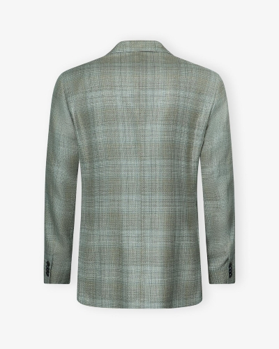 Corneliani - Sartorial jacket - Wool silk linen - Olive
