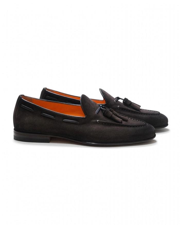 SANTONI Santoni - Tassel loafer - Brown