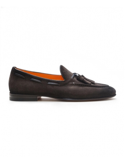Santoni - Tassel loafer - Brown