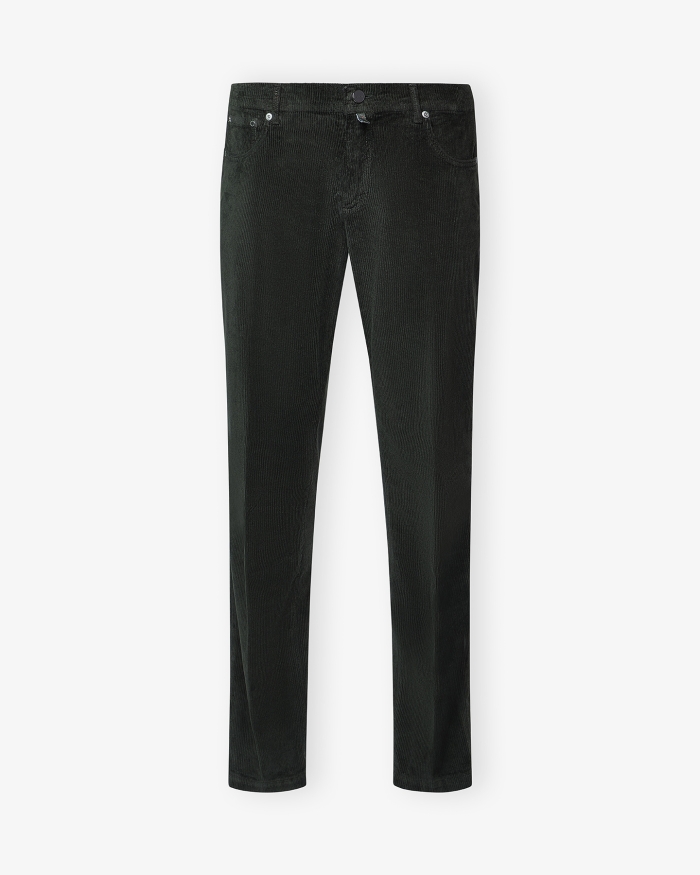 KITON Kiton - Corduroy trousers - Brown green