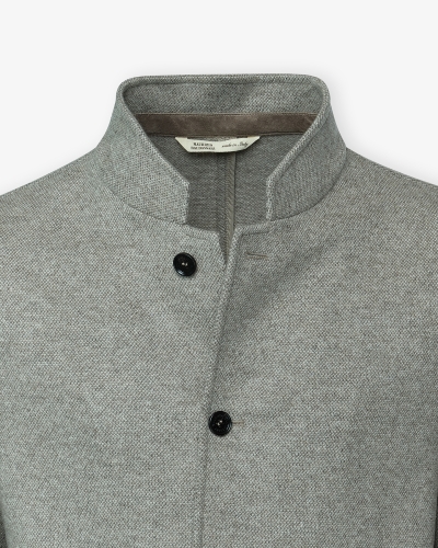 Maurizio Baldassari - Stand collar jacket - Beige