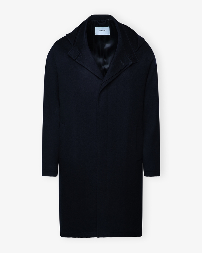 LARDINI Lardini - Hooded coat - Navy