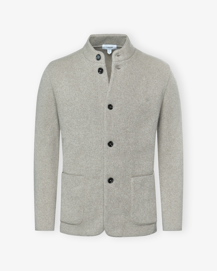 LARDINI Lardini - Knitted jacket cashmere - Beige