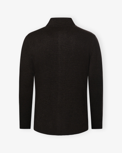 Lardini - Knitted jacket cashmere - Brown