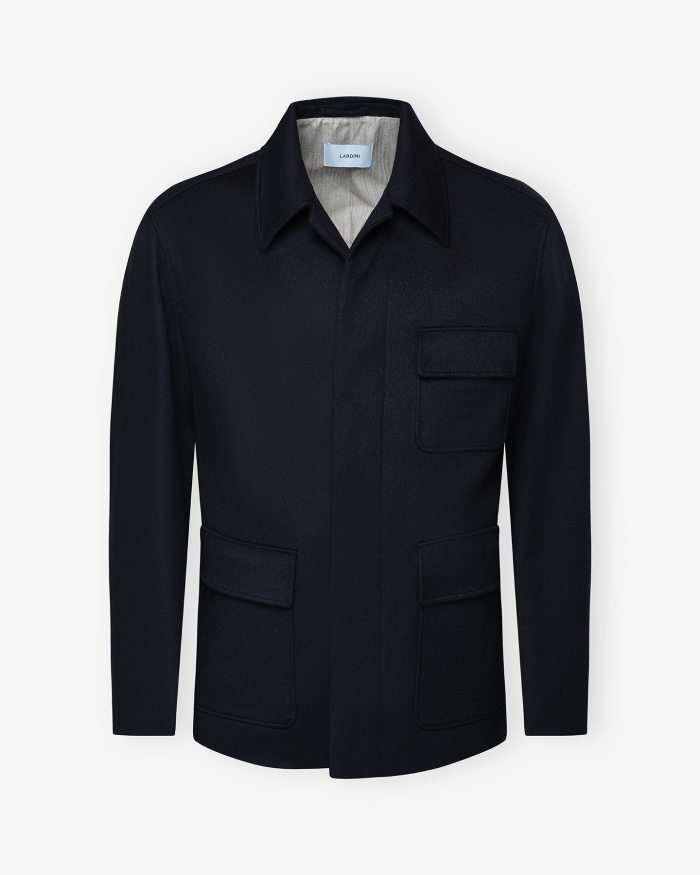 LARDINI Lardini x Loro Piana - Jacket virgin wool - Navy