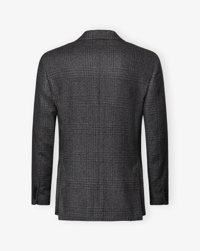 Lardini - Check jacket wool - Brown