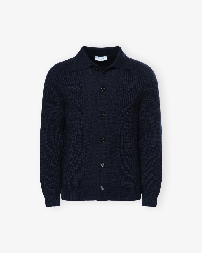 LARDINI Lardini - Knitted sweater wool cashmere - Navy