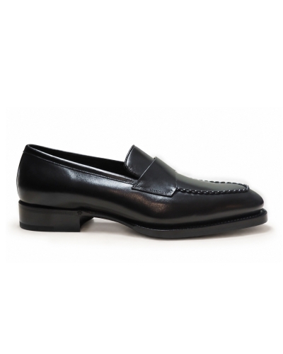 Santoni - Meraviglia Collection penny loafer - Black