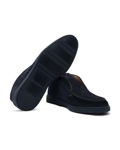 Santoni - Desert boot - Navy