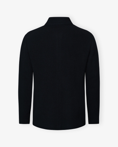 Corneliani - Outdoor stand collar jacket wool - Navy