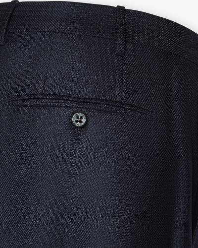 Corneliani - Check trousers - Navy
