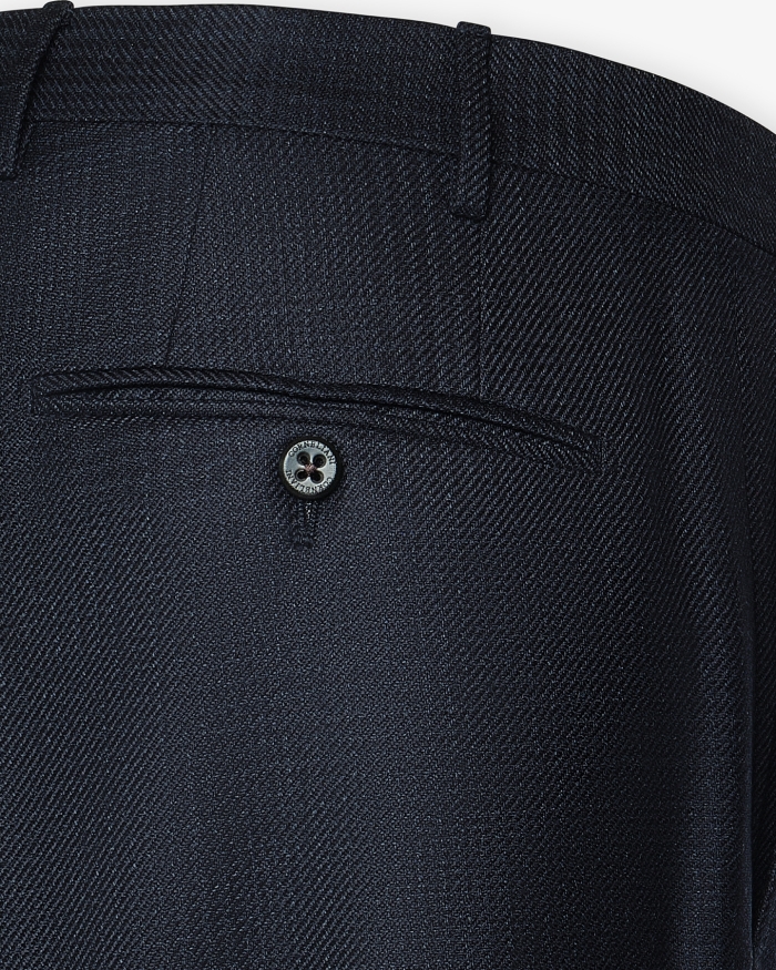 CORNELIANI Corneliani - Check trousers - Navy