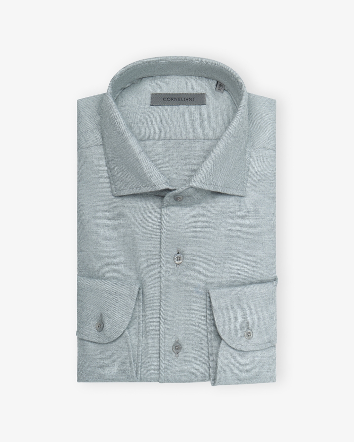 CORNELIANI Corneliani - Shirt flannel - Grey