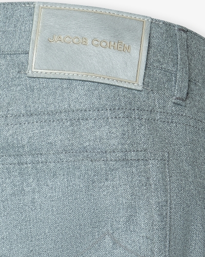 JC - Trousers Bard flannel - Light grey