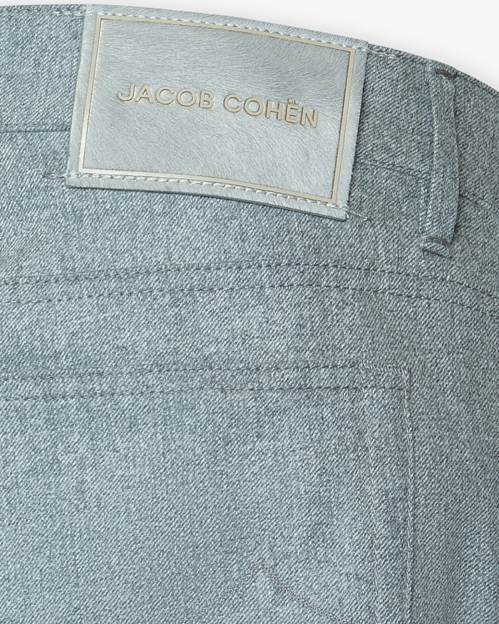 JACOB COHËN JC - Trousers Bard flannel - Light grey