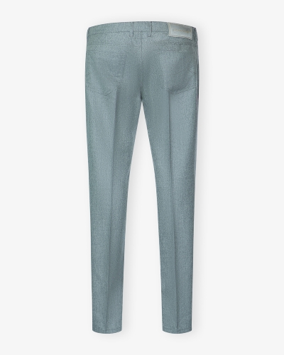 JC - Trousers Bard flannel - Light grey