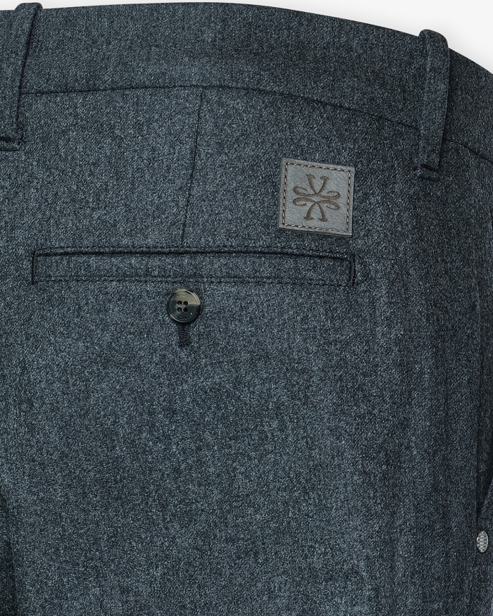 JACOB COHËN JC - Trousers Bard flannel - Dark grey