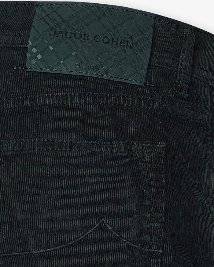 JACOB COHËN JC - Trousers Bard - Corduroy - Green