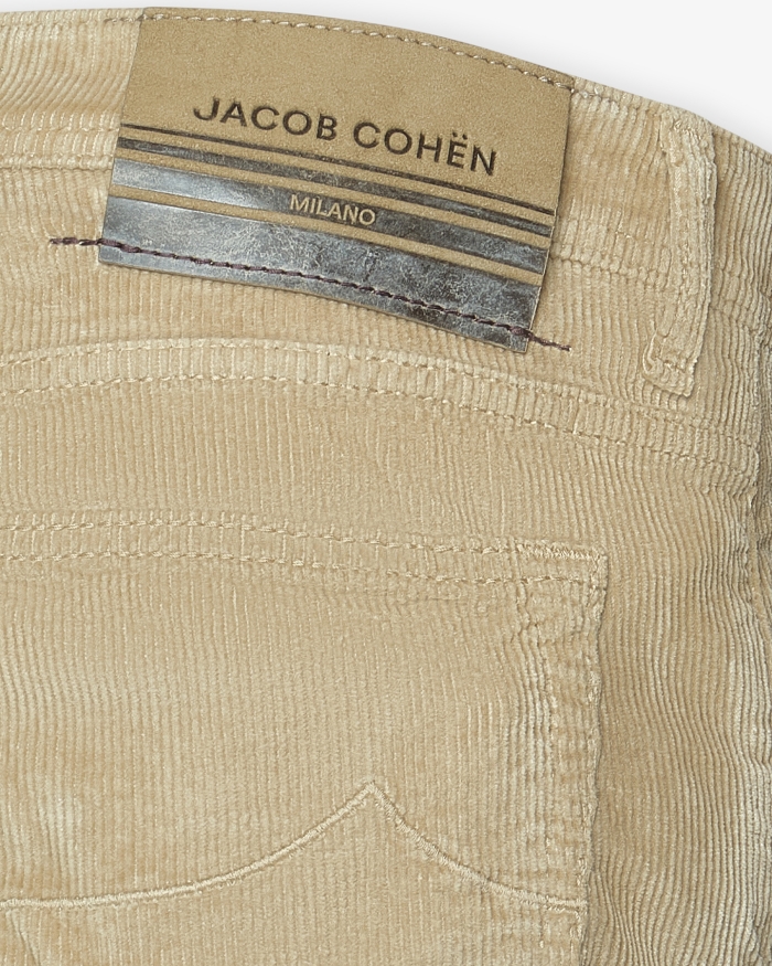 JACOB COHËN JC - Trousers Bard - Corduroy - Beige