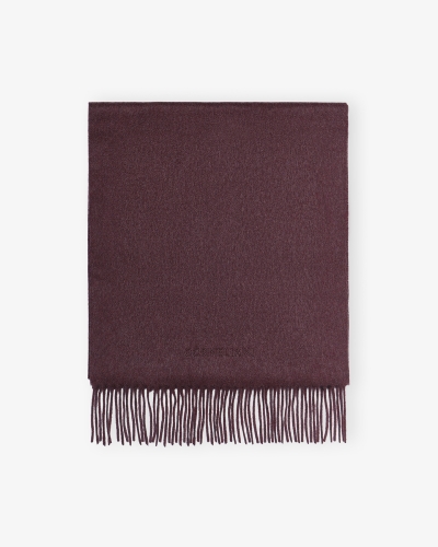 Corneliani - Scarf cashmere - Bordeaux