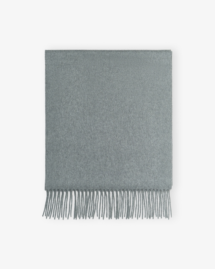 CORNELIANI Corneliani - Scarf cashmere - Grey