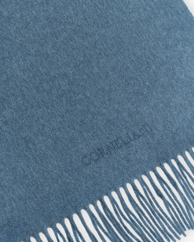 Corneliani - Scarf cashmere - Light blue
