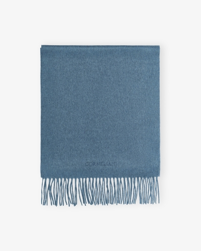 Corneliani - Scarf cashmere - Light blue
